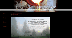 Desktop Screenshot of jamesleehansen.com